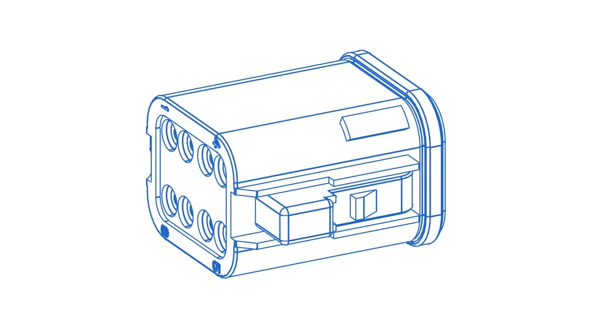 DT06-08SC 8-Way Plug