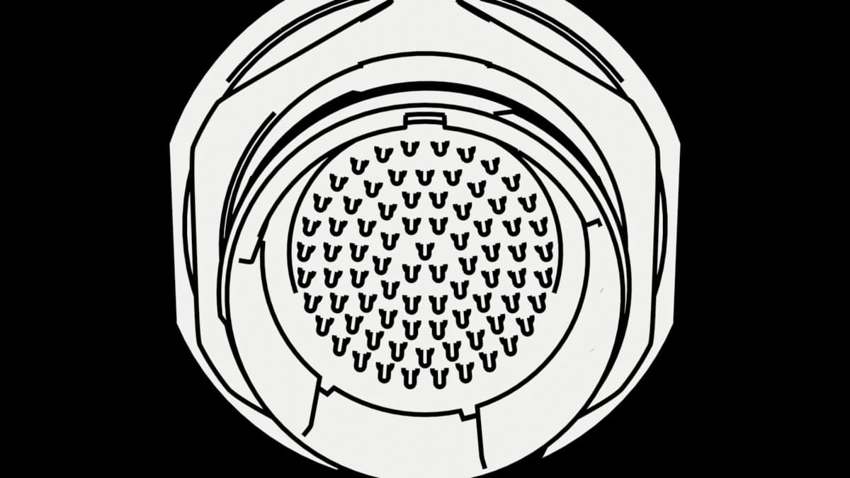 MIL-DTL-38999 connector face
